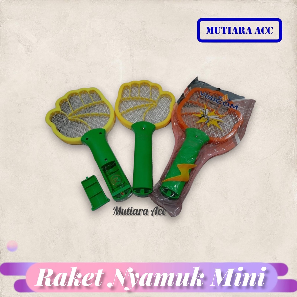 REKET NYAMUK VISICOM MINI RAKET NYAMUK BATERAI AA MURAH BAGUS