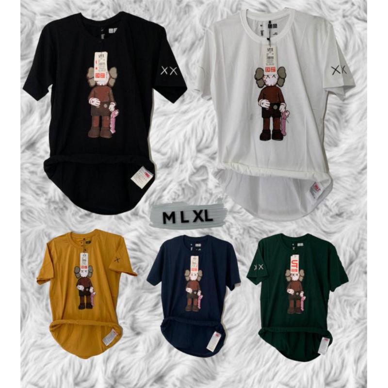 kaos uniqlo pria/t-shirt uniqlo import original