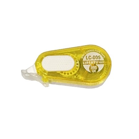 

CORRECTION TAPE LIBERTY LC-005 PITA KOREKSI 5mmx4m TIP EX KERTAS LUSIN ECER GROSIR MURAH