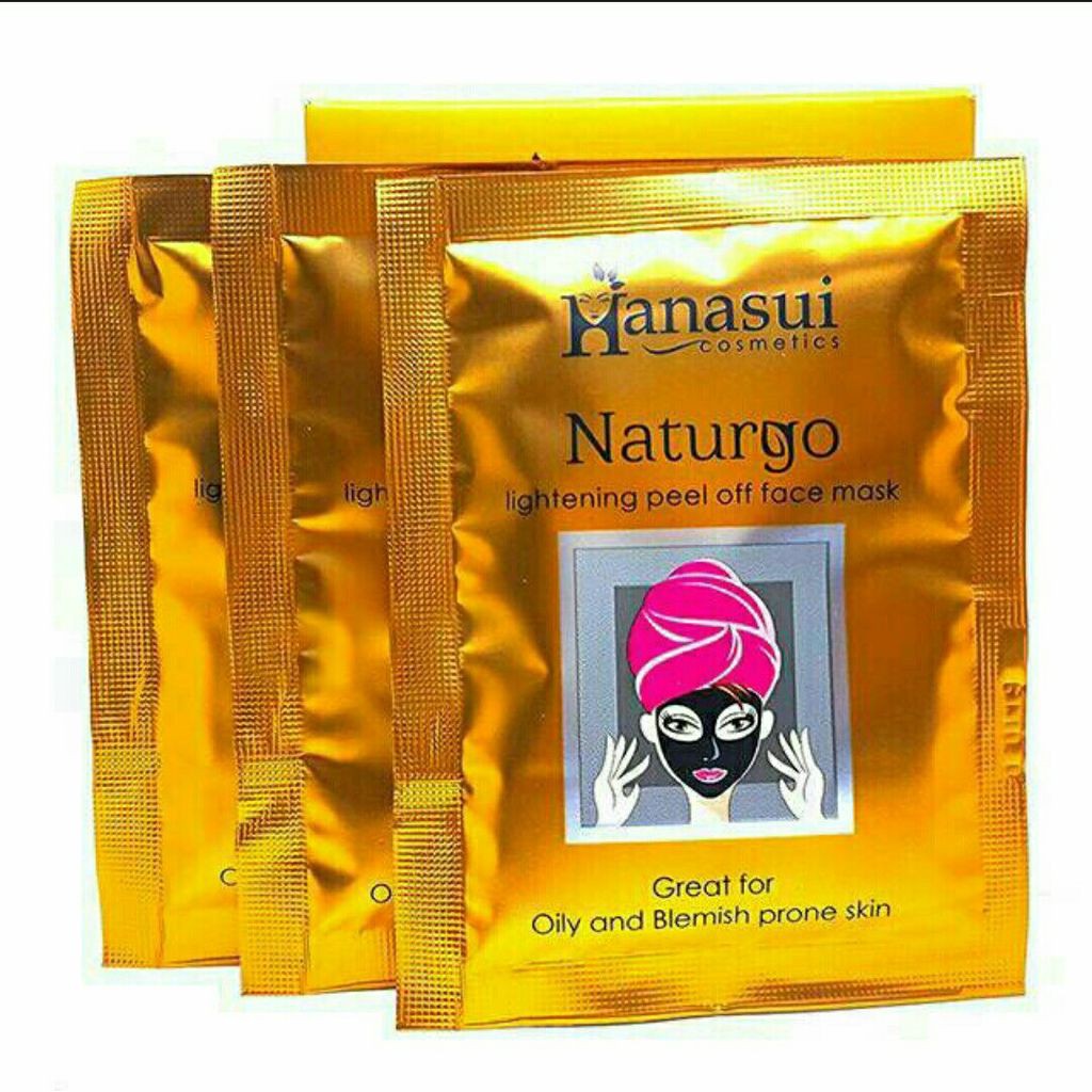 [ SACHET ] Hanasui Naturgo / Naturgo BPOM / Masker Lumpur