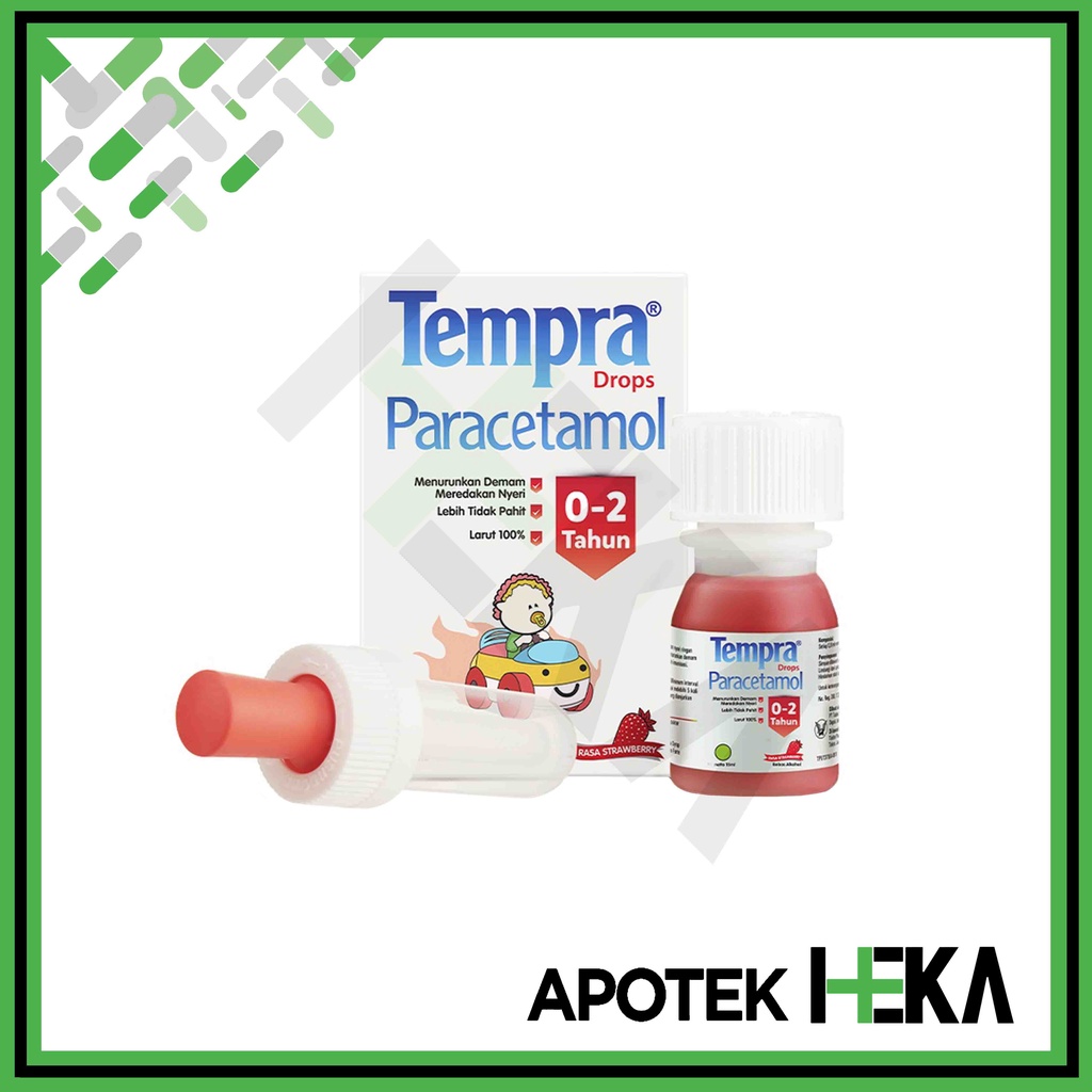 Tempra Drops Bayi 15 ml Demam Bayi / Penurun Panas Bayi (SEMARANG)