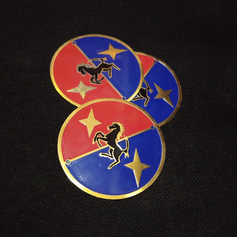 Emblem Emblim Wildop Fork Vespa Kuda Jingkrak