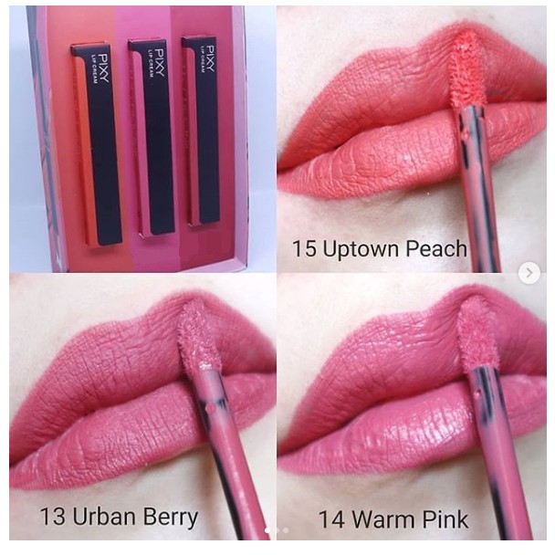 Original Pixy Lip Cream Matte New Shade 131415161718