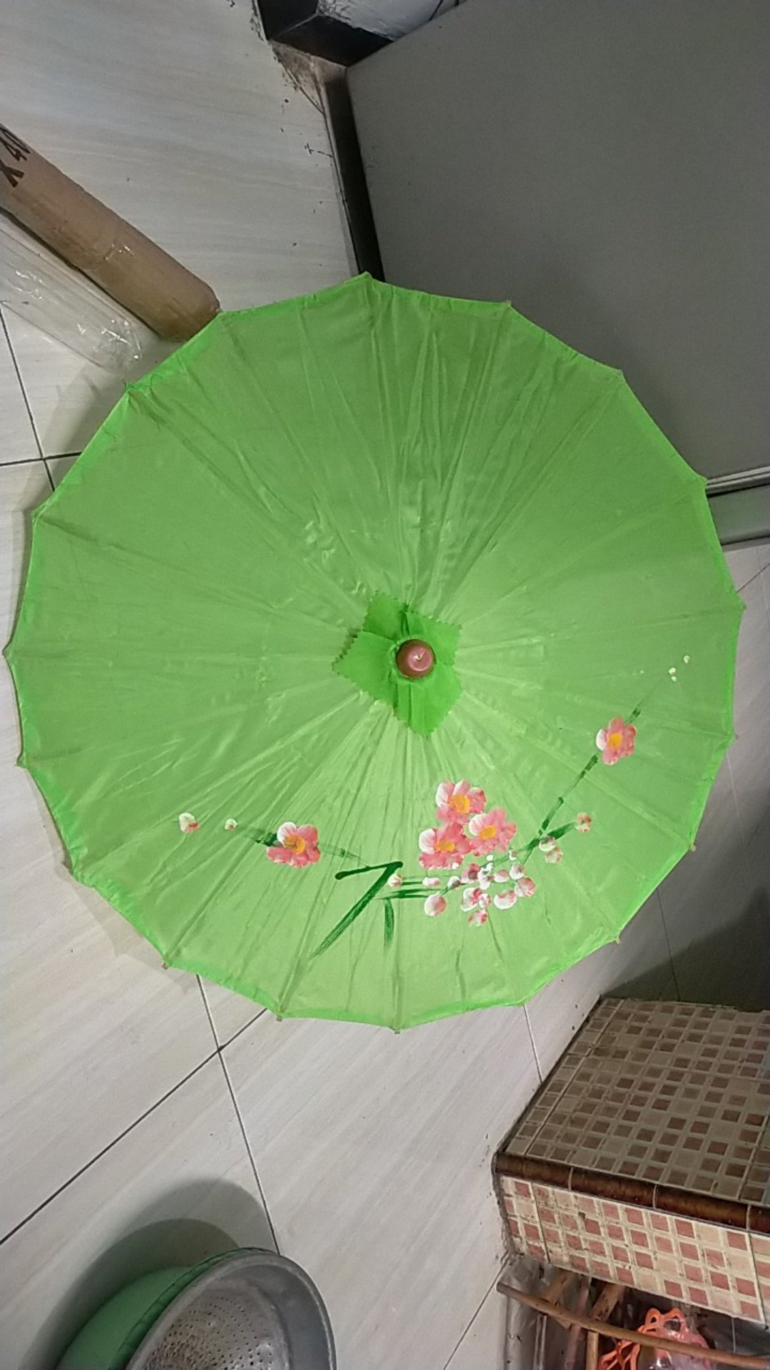 Payung Nari Kecil Diameter 58cm / Payung Bahan Kain / Payung China / Payung Jepang / Dekorasi Imlek