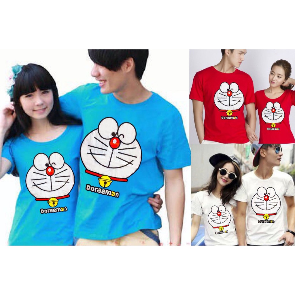  Gambar  Desain Baju  Couple  Doraemon  Kerabatdesain