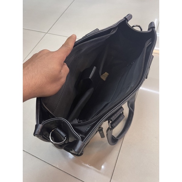 Tas Selempang Kulit Pria Import Tas jinjing slempang Kulit cowok tas Kerja laki laki premium