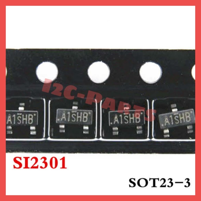 SI2301 A1SHB 20V 2.8A P-Channel Mosfet Diode SI2301DS 2301 SOT-23 SMD