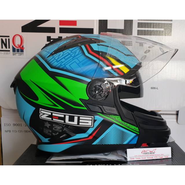 ZEUS ZS613C MBLK AJ11 BLUE