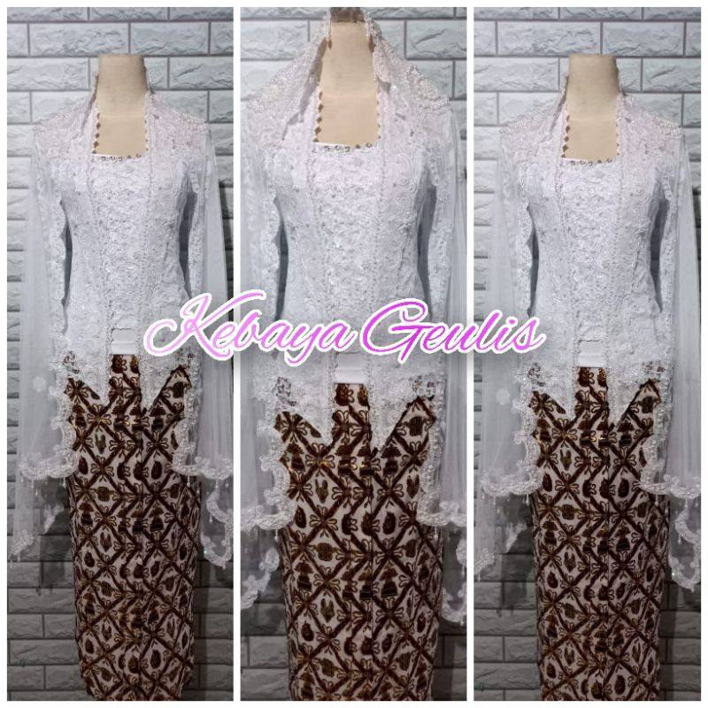 set kebaya pesta kebaya akad nikah kebaya abege kebaya bali kebaya kutubaru kebaya brukat full payet