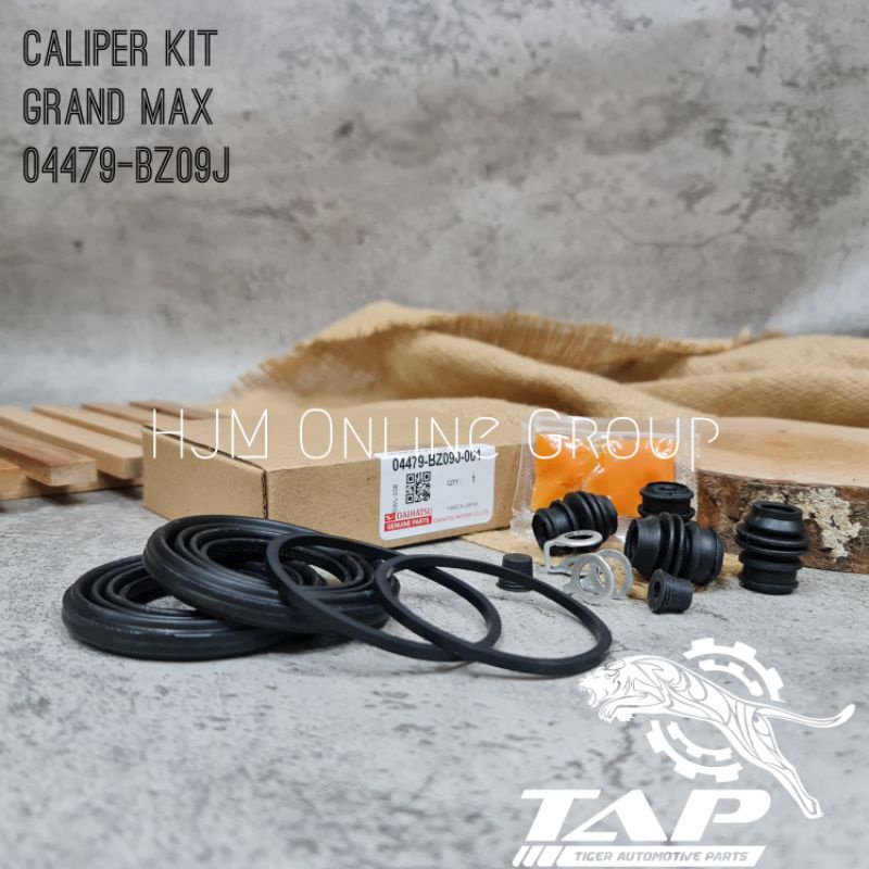 CALIPER KIT - SEAL KIT KARET REM CAKRAM DEPAN GRAND MAX LUXIO