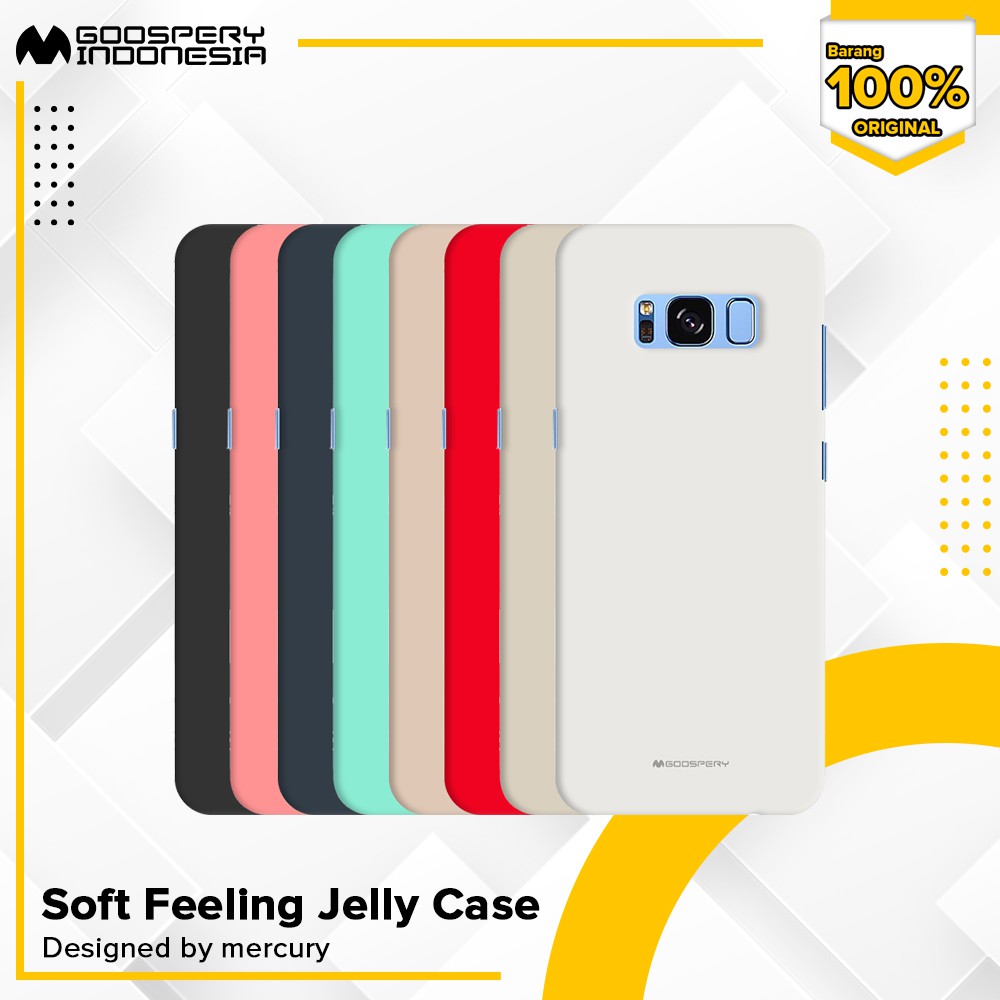 GOOSPERY Samsung Galaxy A8 Plus 2018 A730 Soft Feeling Jelly Case