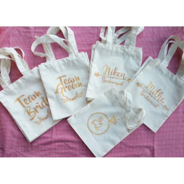 

Tas Bridesmaid Goodie bag