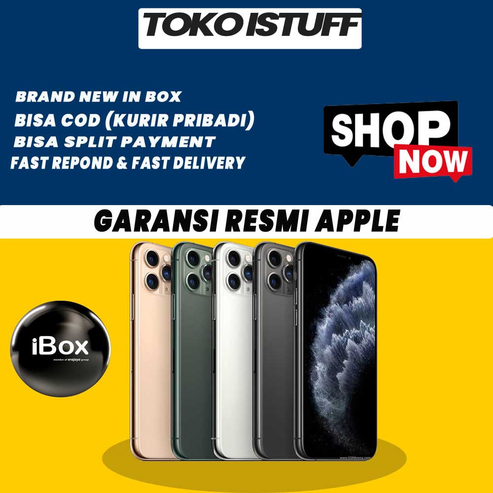 iPho   ne 11 Pro Max 64Gb / 256GB / 512GB Garansi iBox