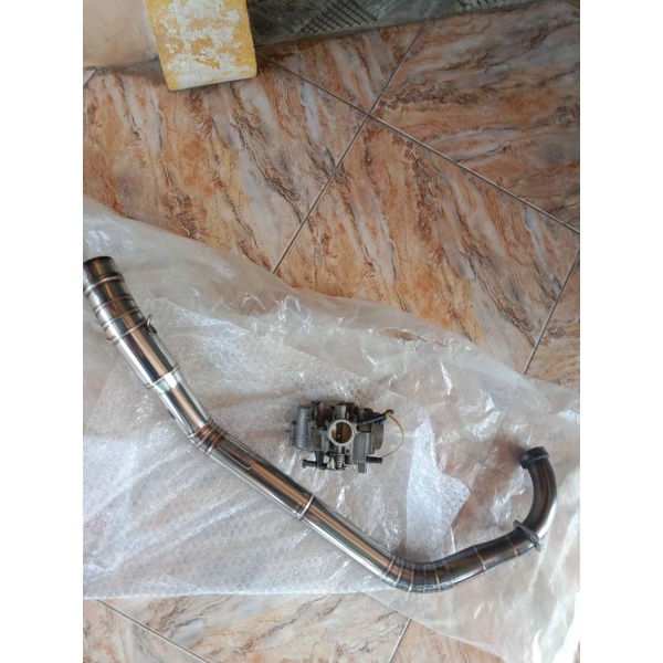 PIPA LONERIDER + KARBU ORIGINAL SATRIA FU