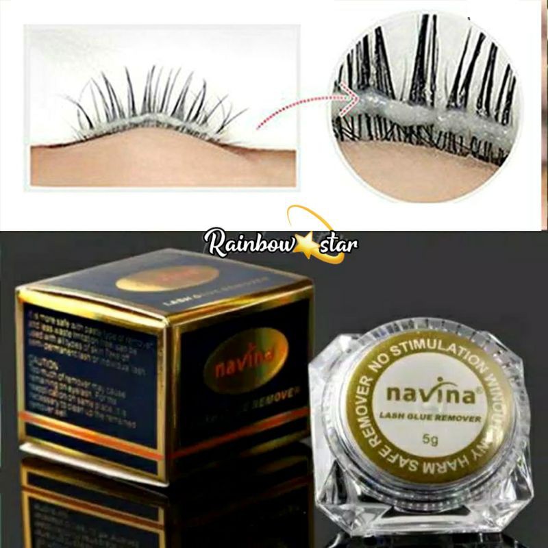 Navina Remover Cream For Eyelash extension/Pelepas Lem Bulu Mata