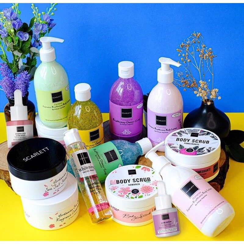SCARLETT WHITENING / SCARLETT SCRUB / SCARLETT BODY SCRUB WHITENING