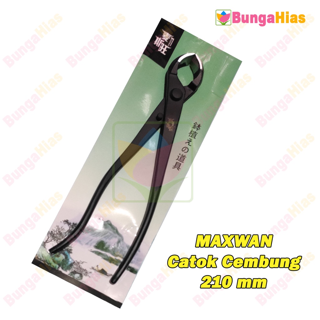 Maxwan Catok Cembung 21 Cm Alat Bonsai Catut Tang Krekut Tanaman