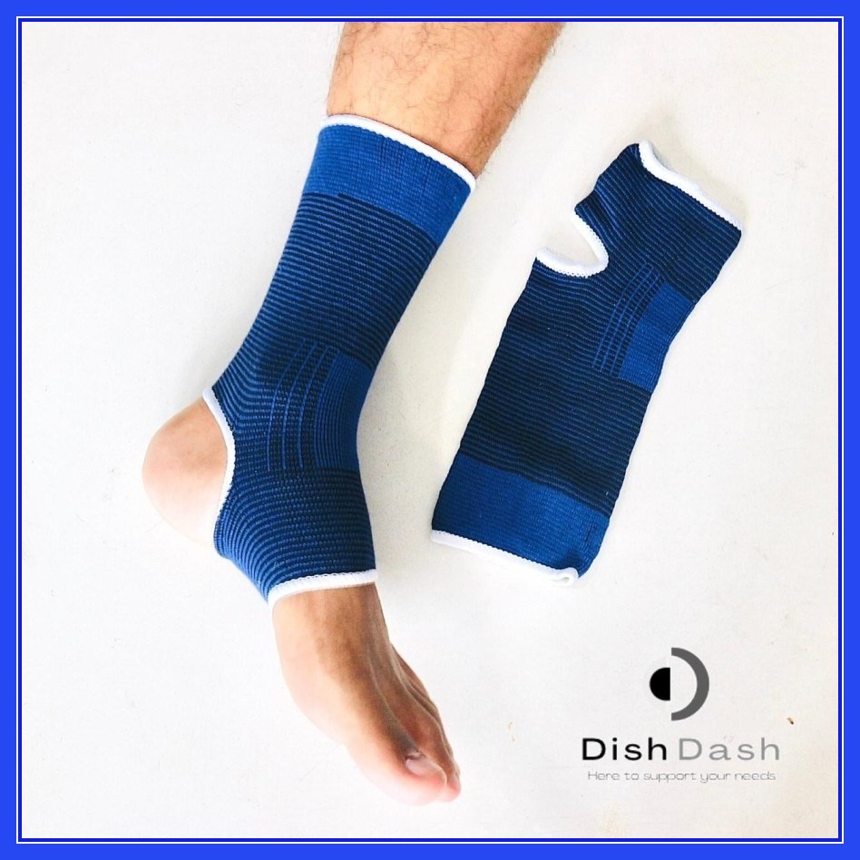 [BAYAR DI TEMPAT] 1 Pasang ANKLE SUPPORT Anti Kaki Keseleo Anti Engkel Sakit - ADJUSTABLE BRACE - PELINDUNG ENGKEL KAKI KESELEO