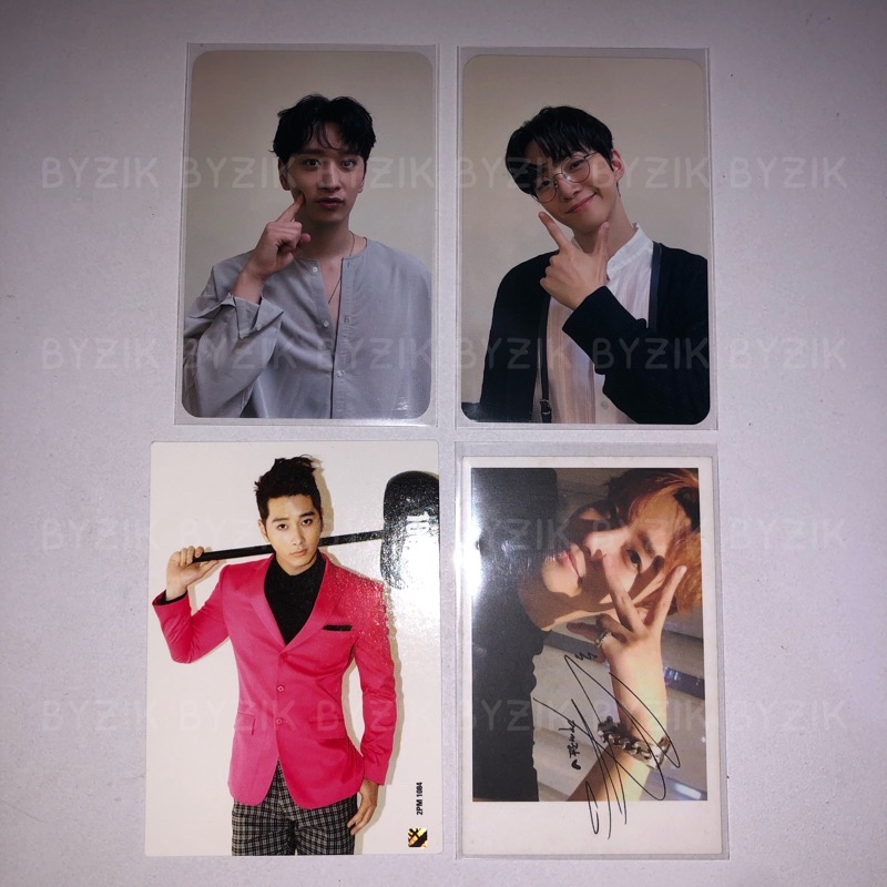 Photocard bundle channuneo CNN Junho Chansung 2PM