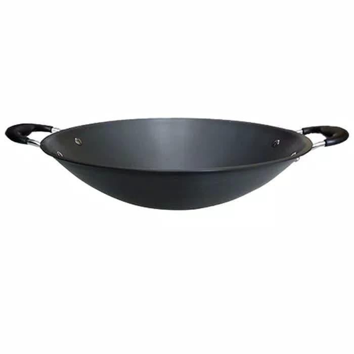 FINCOOK Panci Penggorengan / Wajan Teflon Anti Lengket 34 CM / Wok W 3403HA