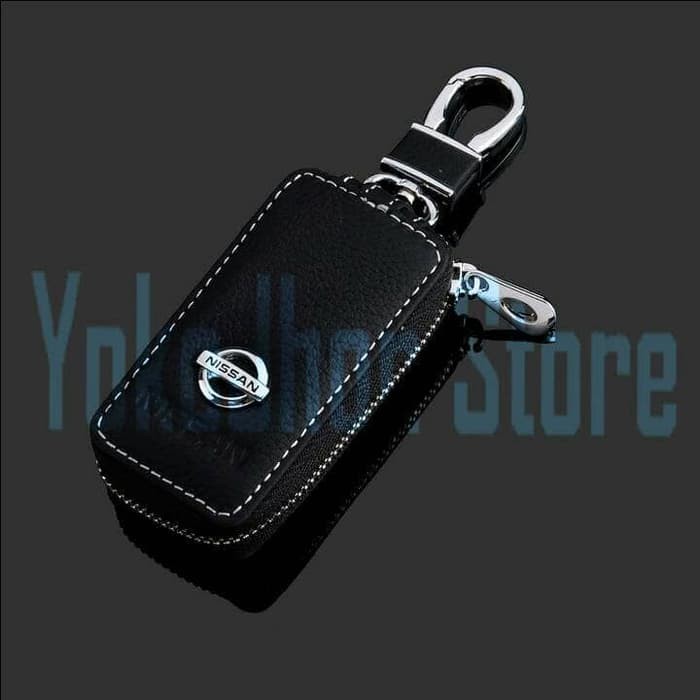 Gantungan Kunci Mobil Kulit NISSAN