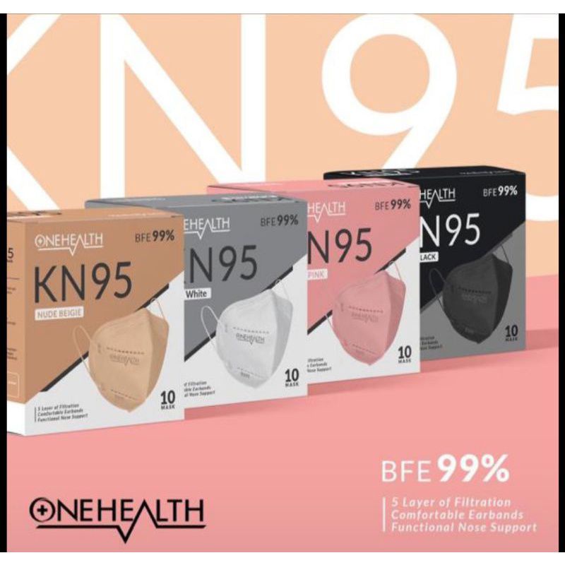 Masker One Health KN95 5ply 10pc OneHealth Medis