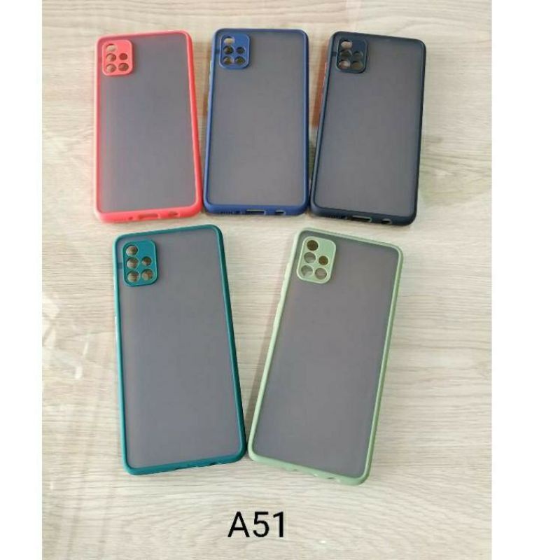 Slikon terbaru tipe Hp Samsung A51 My Choise Case Dove Bumper Aero Fuze Macaroni