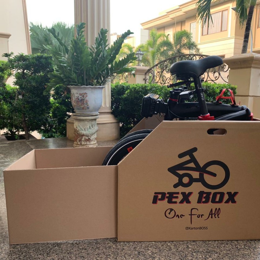 Box Sepeda Lipat Karton Box Murah & Praktis Brompton