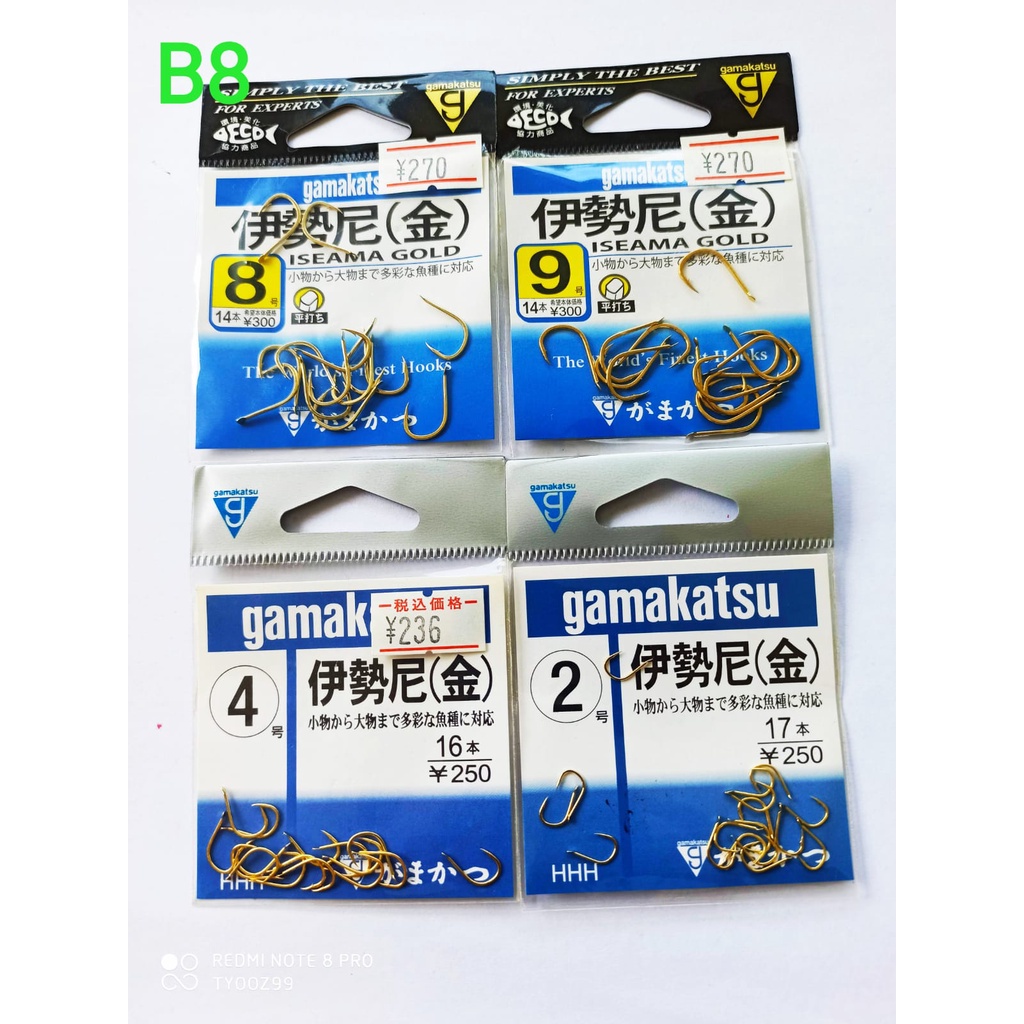 B8 # Kail Gamakatsu Iseama Gold
