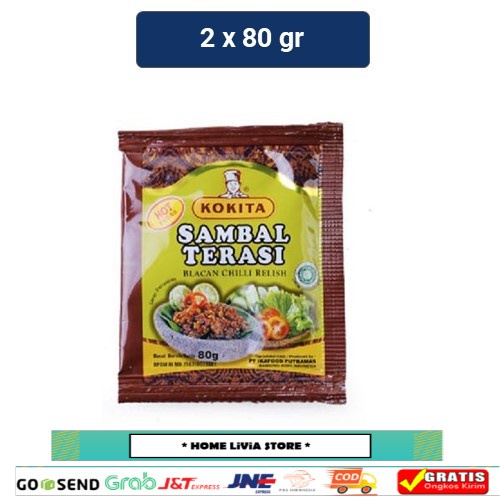 

Kokita Sambal Terasi 2 x 80 gr
