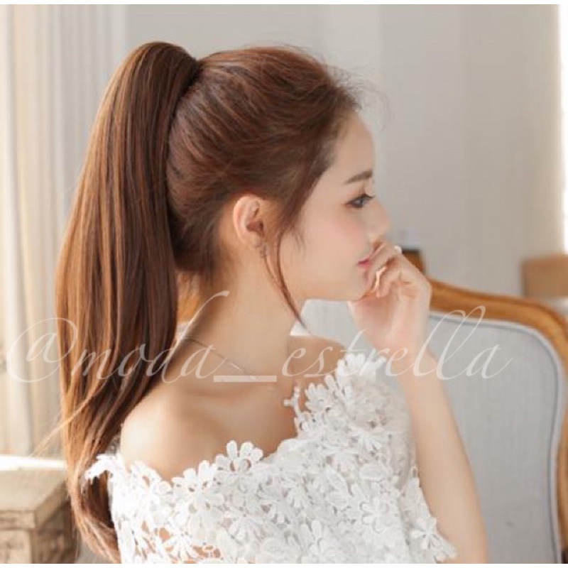 PONYTAIL JEPIT GELOMBANG PANJANG / PONYTAIL JEPIT LURUS WAVE NATURAL/ PONYTAIL JEPIT GELOMBANG WAVY HAIR / FAKEHAIR HAIRCLIP / PONYTAIL JEPITAN EKOR KUDA / JEPITAN RAMBUT PALSU / TIE PONYTAIL TALI / PONYTAIL JEPIT CURLY GELOMBANG HAIR