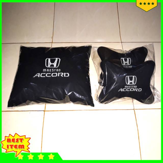 Bantal mobil marstro accord aksesoris mobil maestro accord