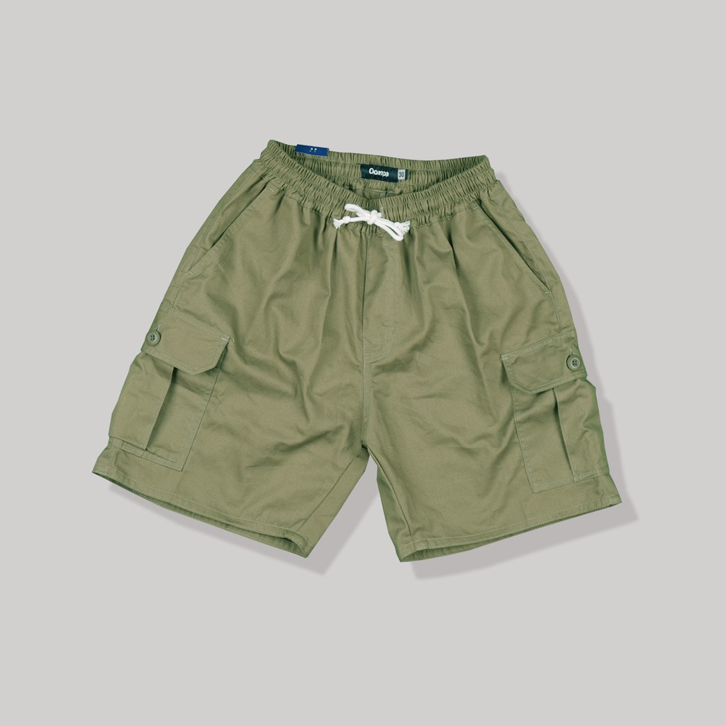 Oompa MALLRASH OLIVE | Celana Pendek Cargo