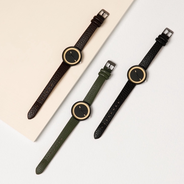 DAGE_NISA - BERRYBENKA JAM TANGAN KULIT WANITA BITHA JANICE CLASSIC WATCH ORIGINAL