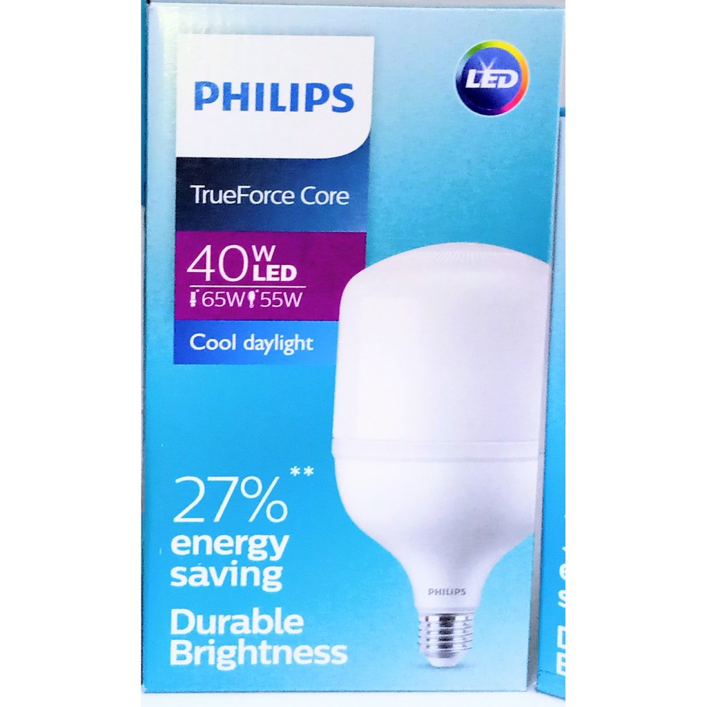 PHILIPS LED TFORCE CORE 40W 40 Watt E27 PUTIH GROSIR GARANSI / Lampu LED 40W PHILIPS GEN3