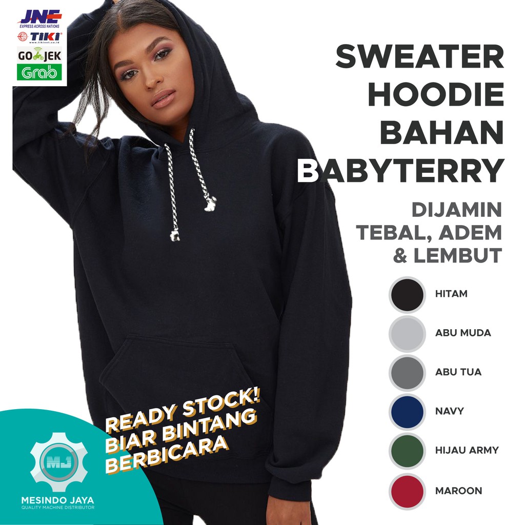 SWEATER WANITA / Hoodie WANITA Jaket Polos  jumpper Unisex Termurah Kualitas Distro all size BISA