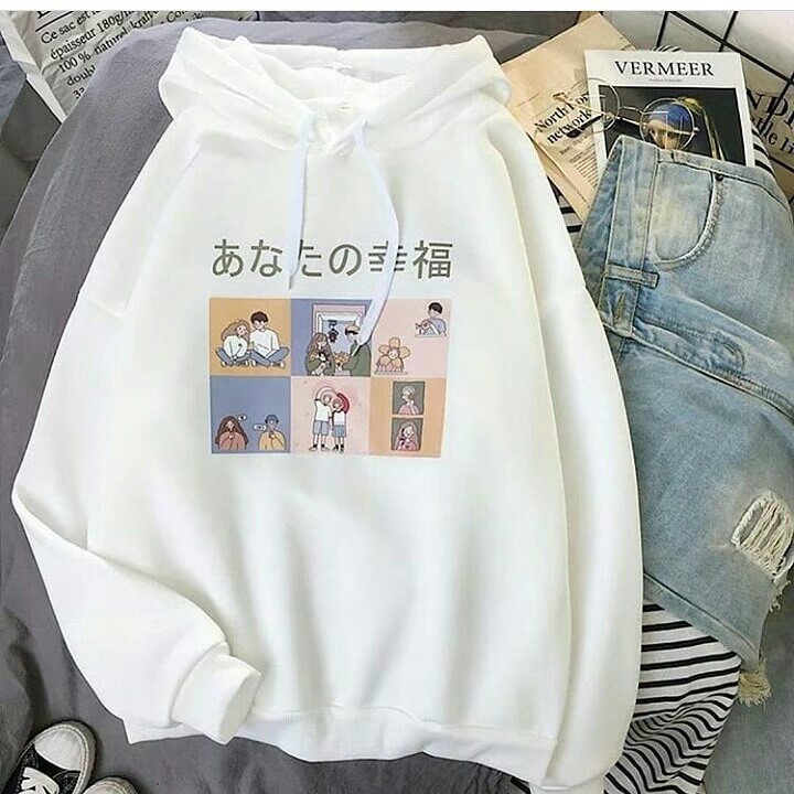 RCL - JAKET SWEATER MADELINE FAITH SWEATER HOODIE BAHAN FLEECE UNISEX