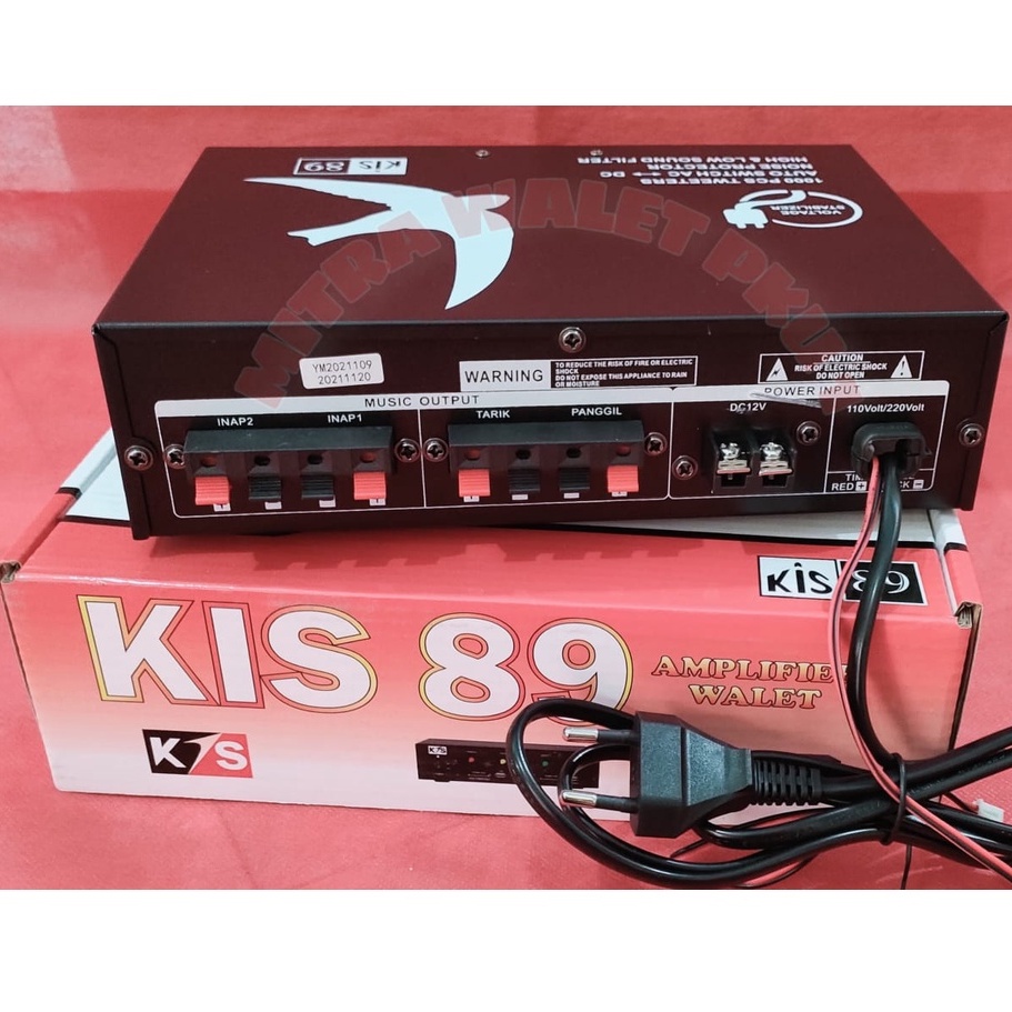 Ampli Walet KIS 89 / Amplifier 4 Channel