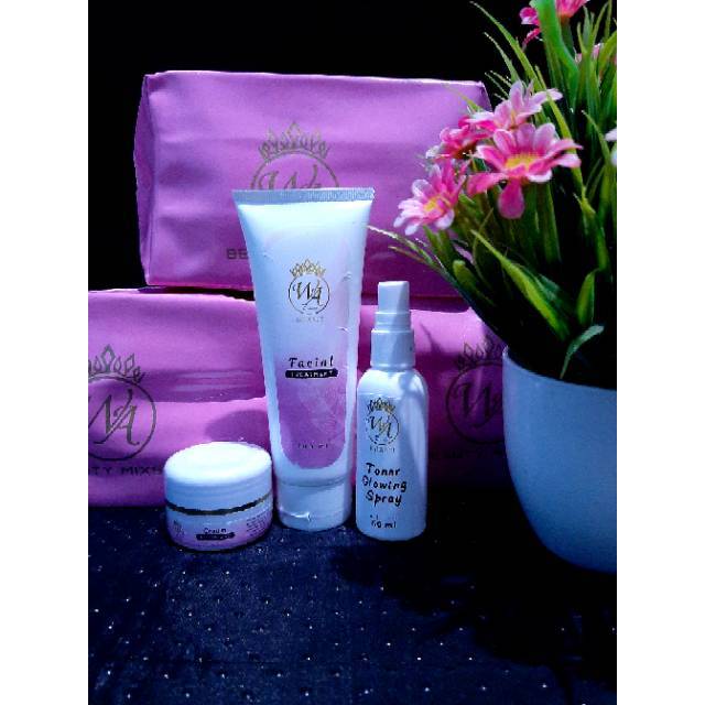Wa beauty mixspf premium / skincare pemutih wajah BPOM