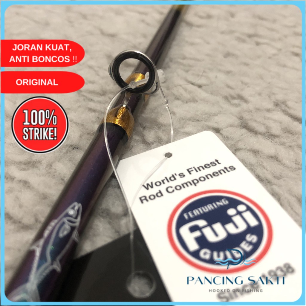 Joran Pancing RELIX NUSANTARA Gindara 190cm Stik Relik Nusantara Over Head OH Slow Jigging Murah