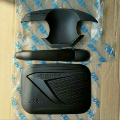 paket cover handle outer pintu dan tank cover Avanza 2012-2020 hitam