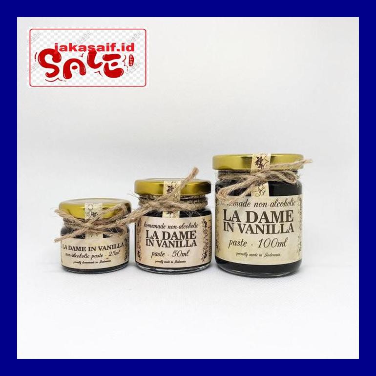 

Jak5D0Yh La Dame In Vanilla Paste Vanila Pasta 100Ml Halal Mui D50Jaks