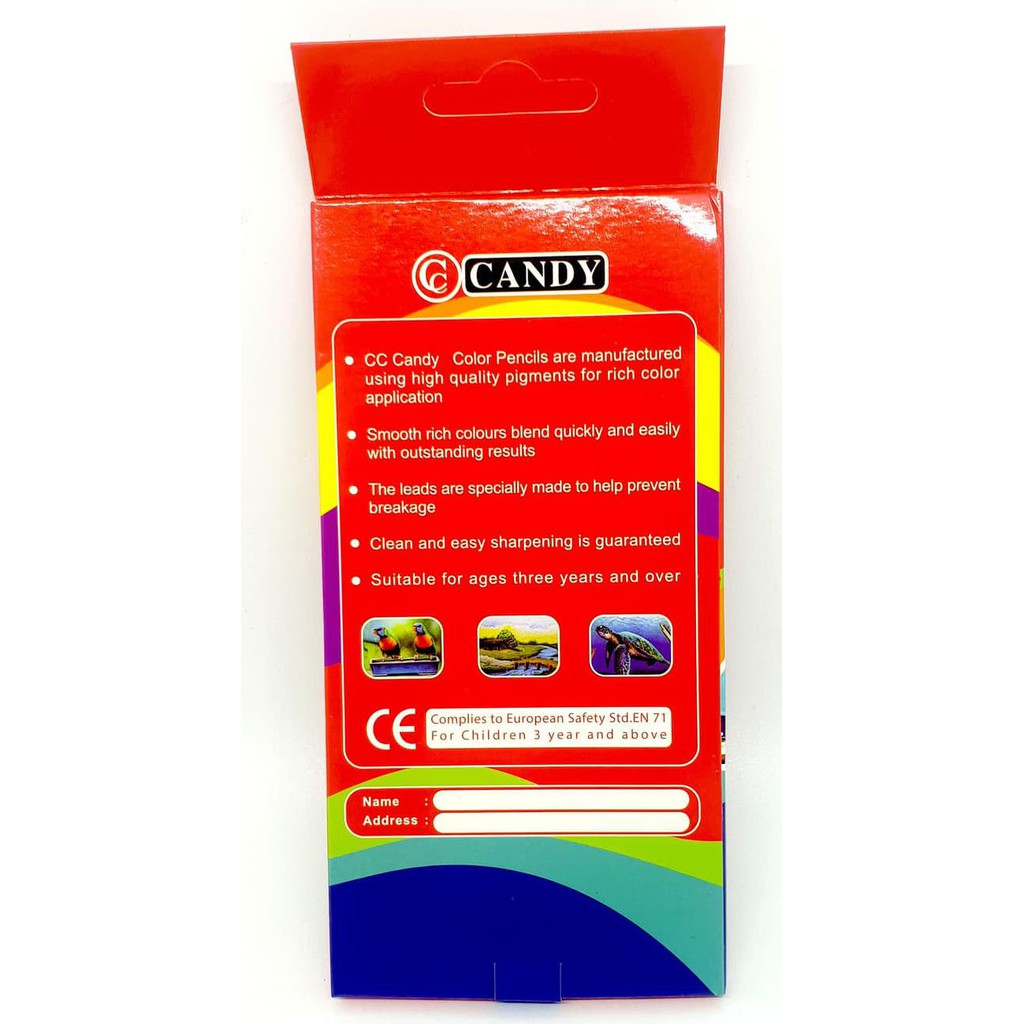 

Pensil Warna 12 Colour Panjang Murah