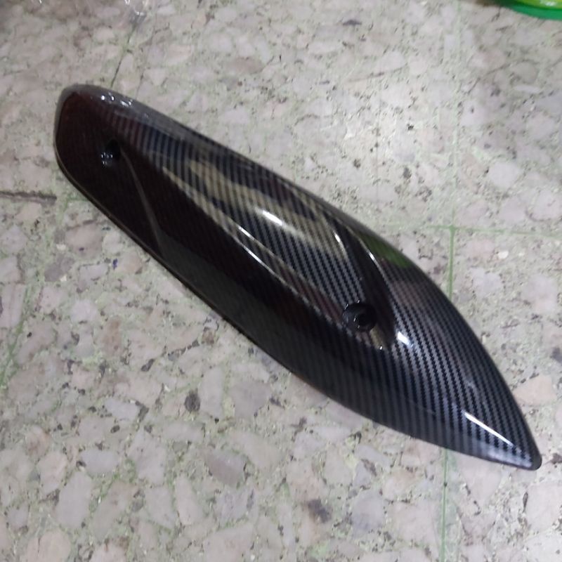 Tutup knalpot mio sporty karbon tameng knalpot mio sporty carbon