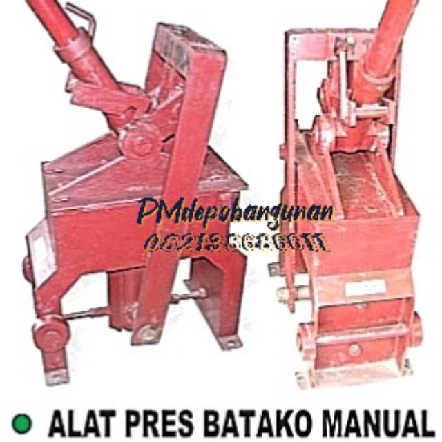 Alat Pres Batako Manual