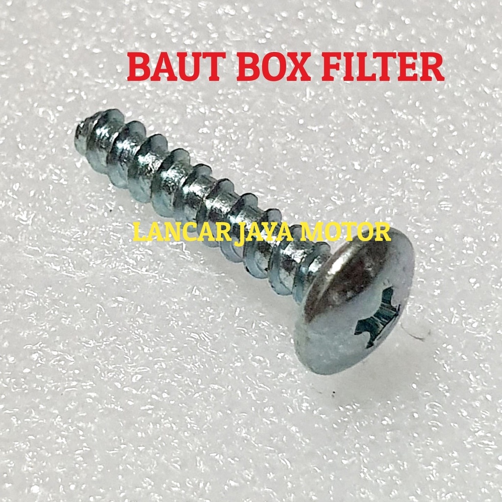 HARGA 10PCS BAUT TUTUP BOK BOX FILTER BEAT VARIO SCOPY SPACY BEAT F1 SCOOPY FI VARIO 110 125 VARIO 1