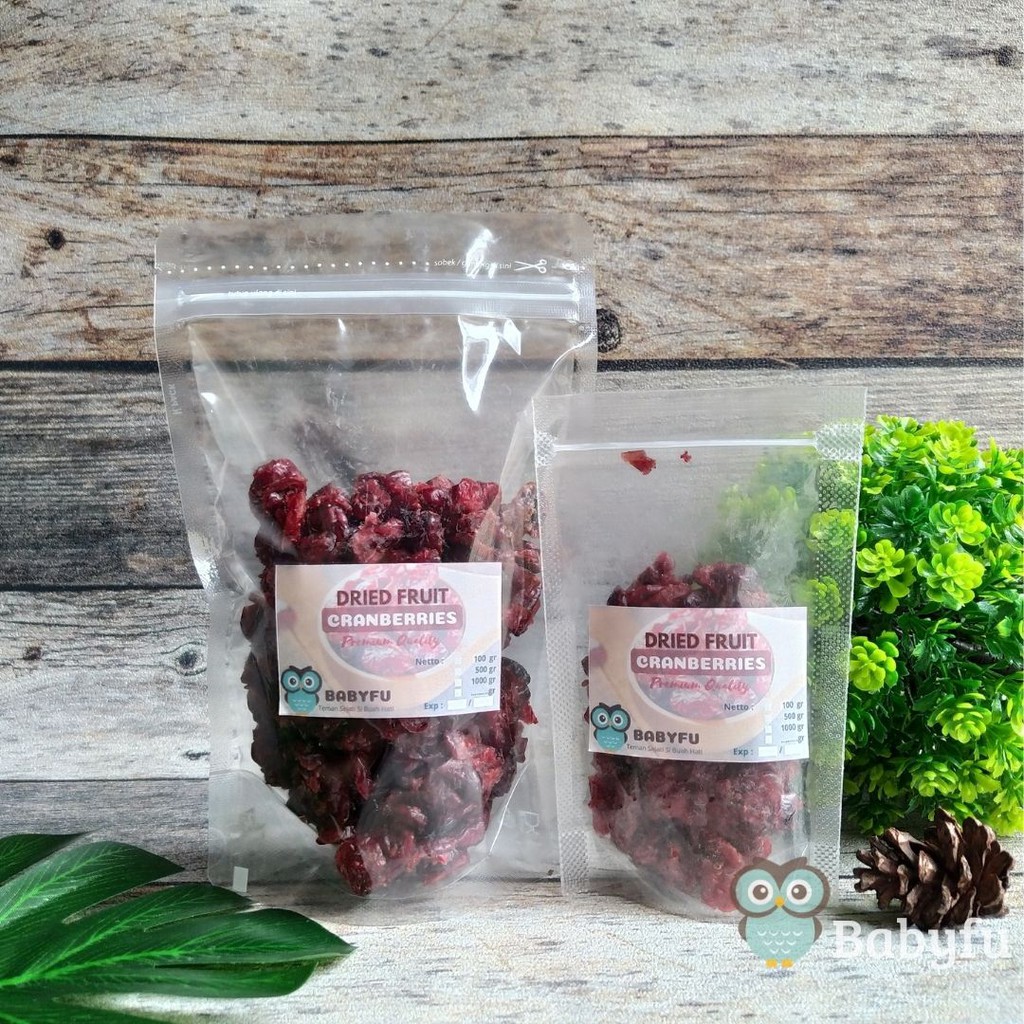 

Dried Cranberry Kransberri Kering Craberry Merah Kering Botol Refill 90gr 100gr JSR Oatmeal TOPPING