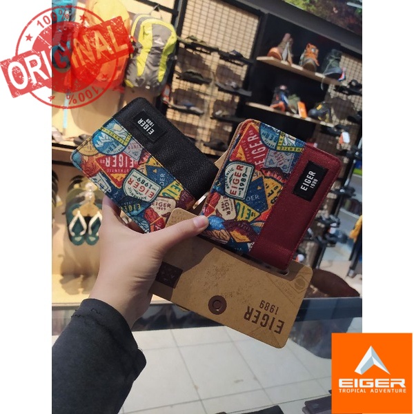 EIGER1989 DOMPET FLECKEN WALLET PRIA WANITA 910006583 ORIGINAL