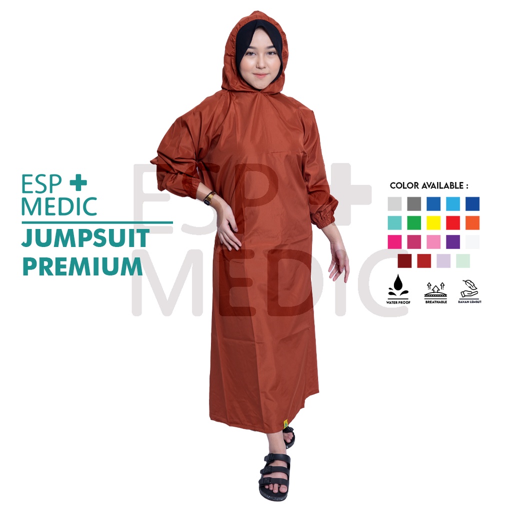 ESP MEDIC - SURGICAL GAUN | APD GOUN JUMPSUITE | SURGICAL GOWN | JUBAH OPERASI WATERPROOF | SURGICAL