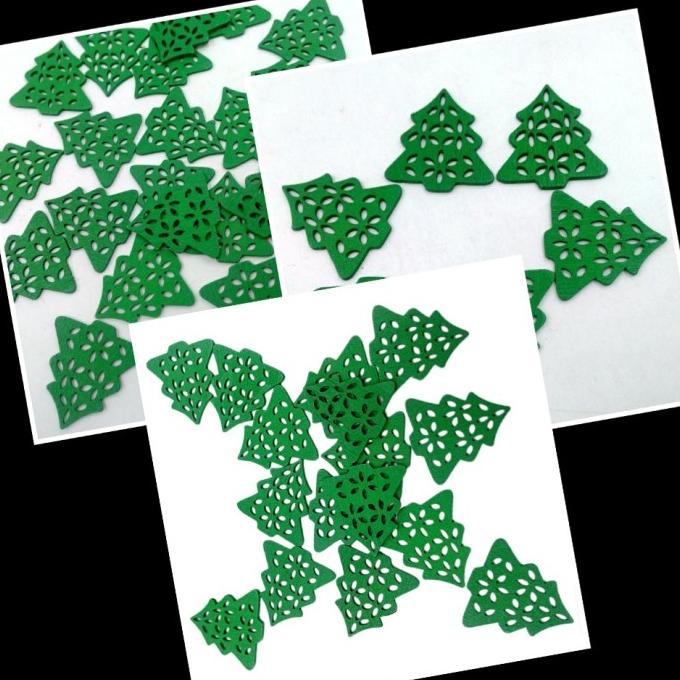 HIASAN NATAL 2021 Hiasan Kayu Ukir Pohon Natal